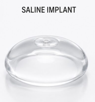 Breast Augmentation Saline Implant Breast augmentation saline implant type, available at Cho Plastic Surgery